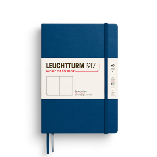 Leuchtturm1917 Plain Notebook 251 Pages A5 - Indigo