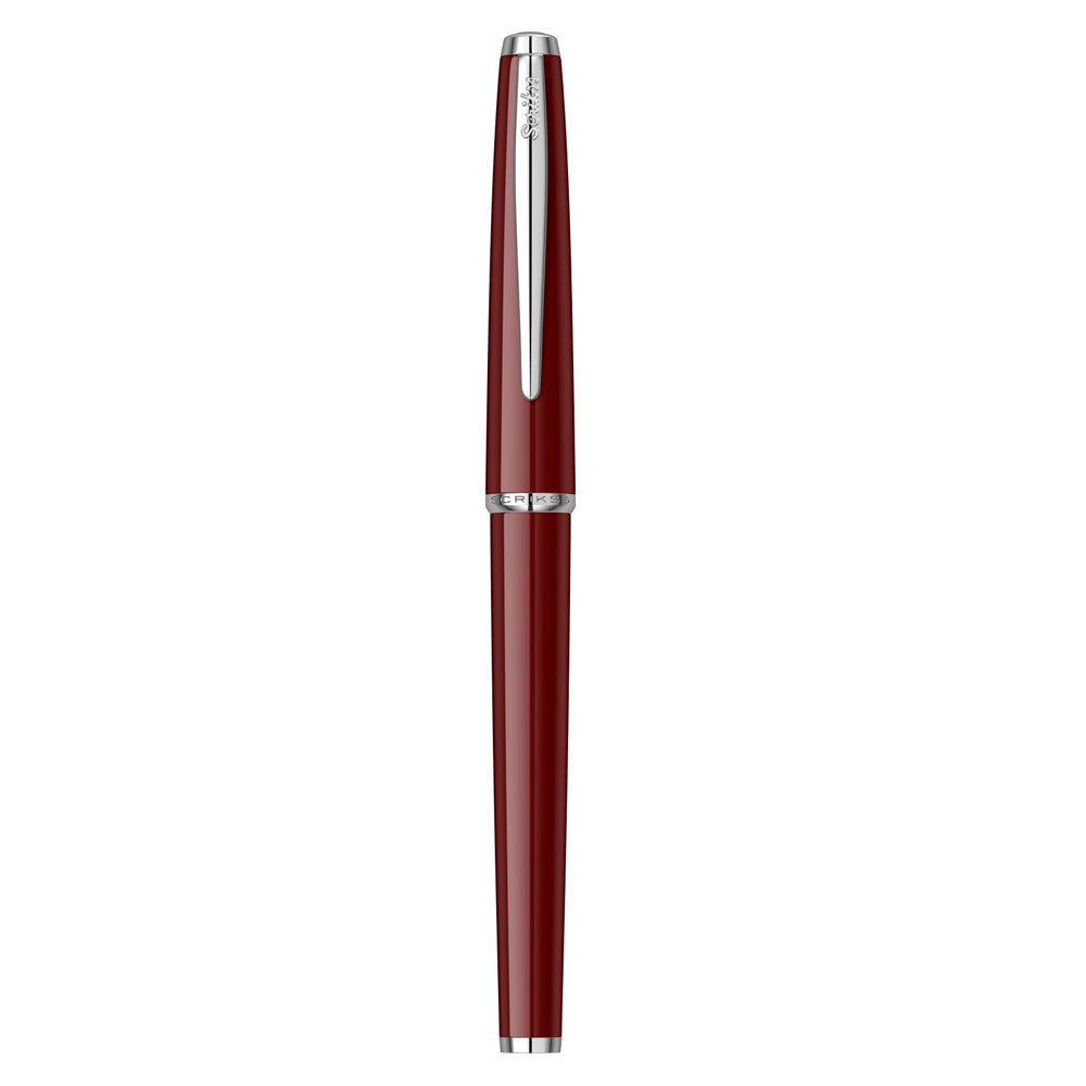 Scrikss Vintage 33 Fountain Pen - Burgundy CT
