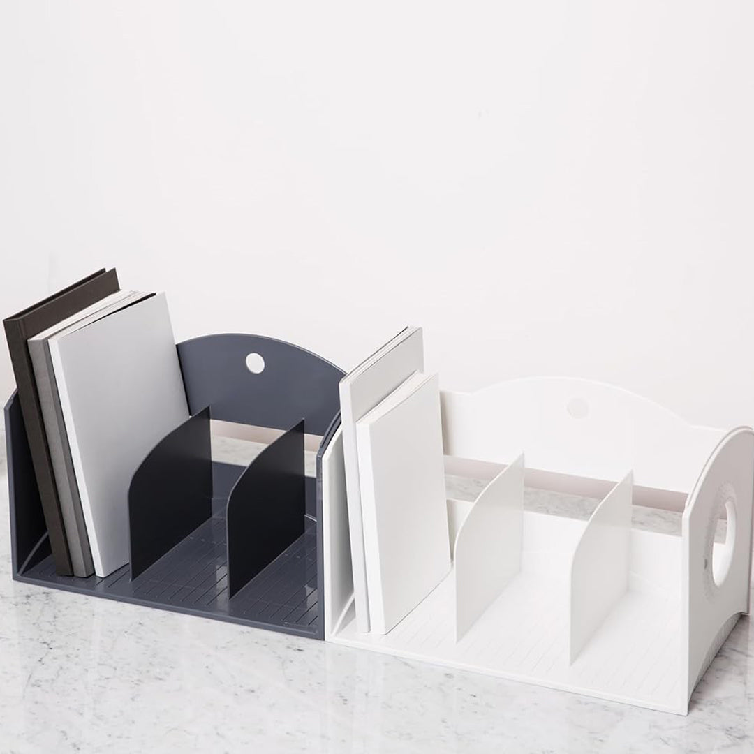 Litem Multi Book Shelf 3 Tiers - White