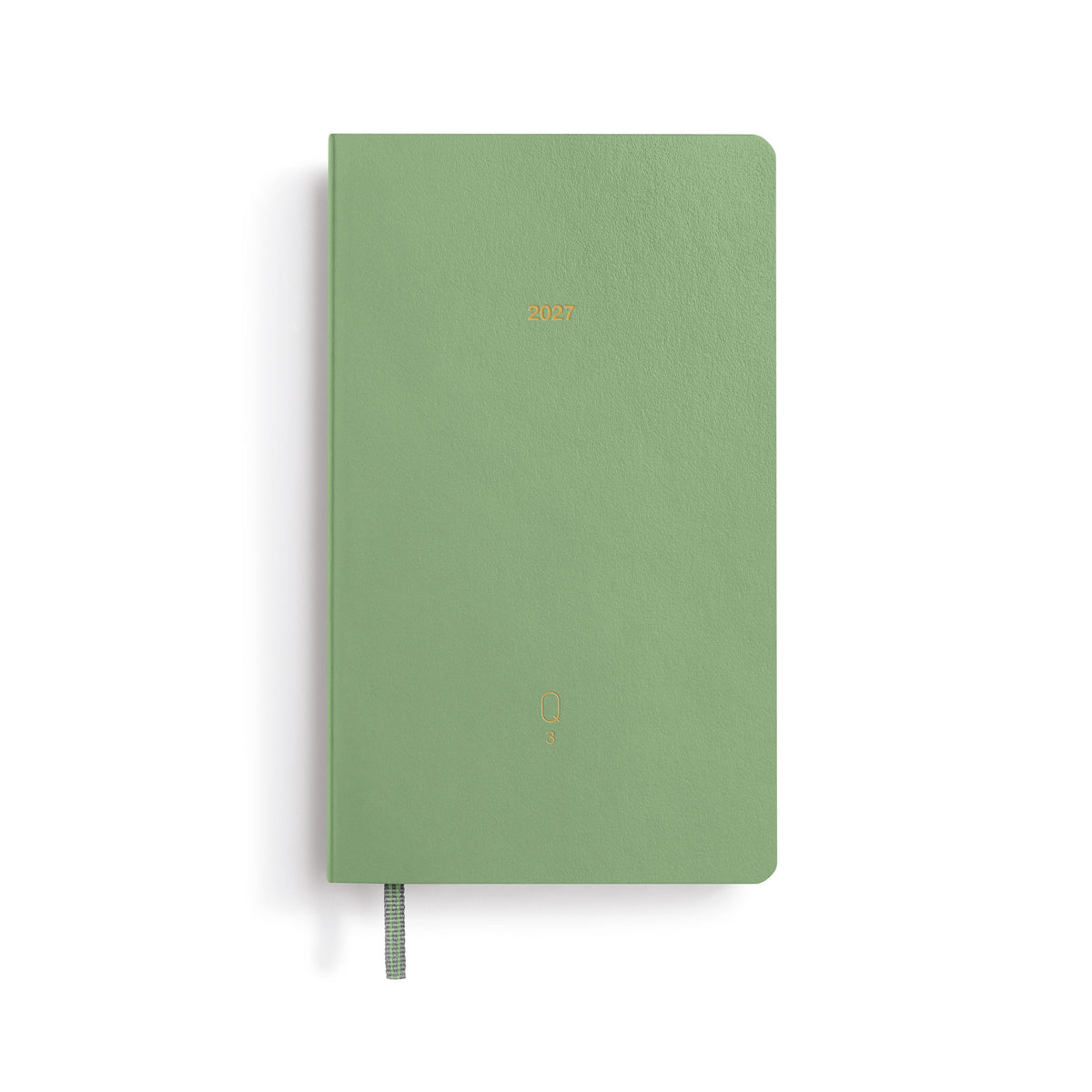 LEUCHTTURM1917 2027 Quarterly Daily Planner Dotted (A6) pack of 4 - Shades of Green