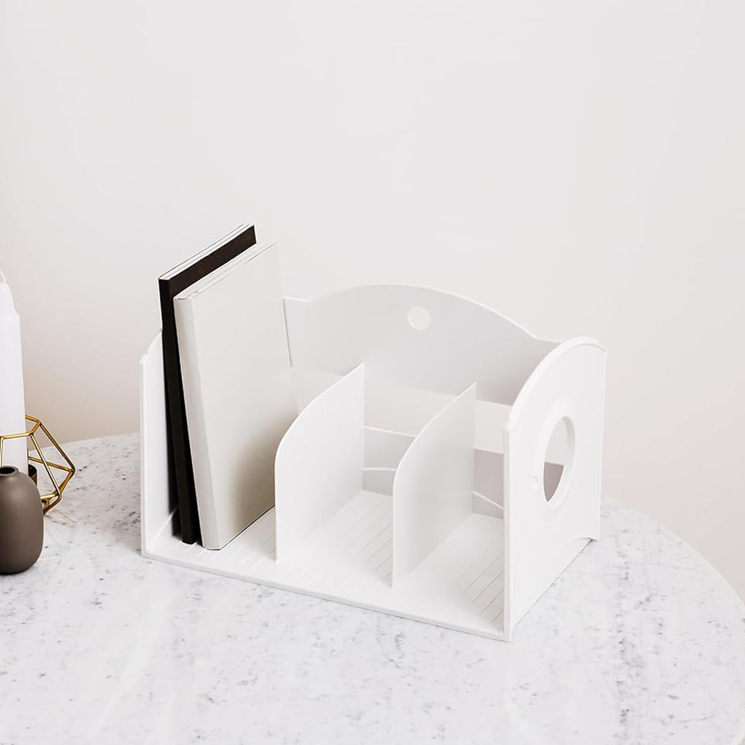 Litem Multi Book Shelf 3 Tiers - White