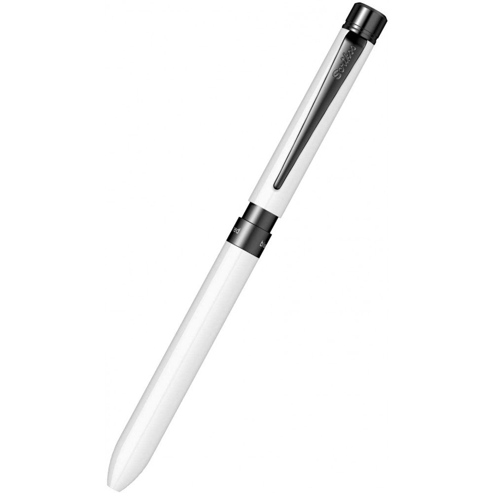 Scrikss Trio Sport 83 Multi Function Pen – Glossy White BT