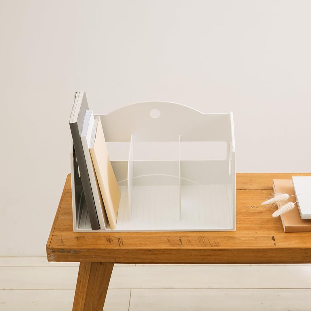 Litem Multi Book Shelf 3 Tiers - White
