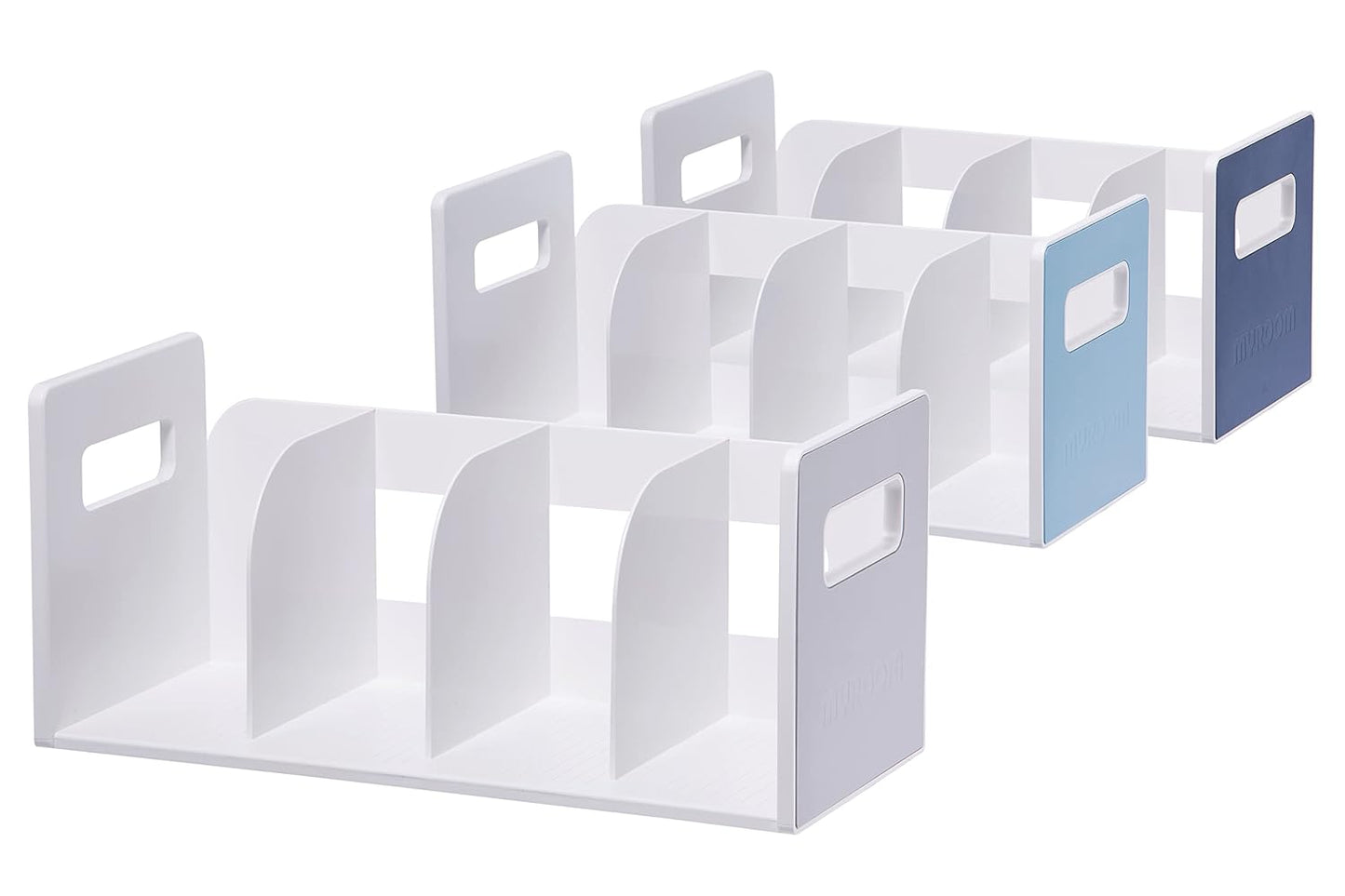 Litem | Book Rack with  4 Compartments | Organiser | Navy | My Room