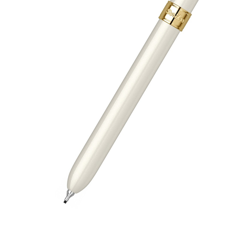 Scrikss Trio 93 Multi Function Pen - Ivory Gold GT