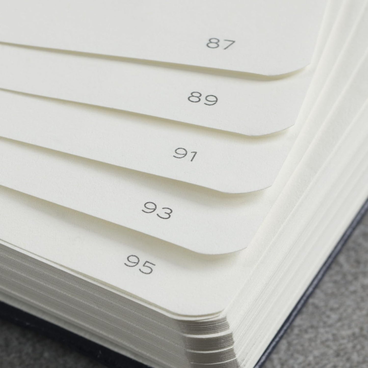 Leuchtturm1917 A5 Ruled Notebook – Cherry Hardcover with 251 Numbered Pages