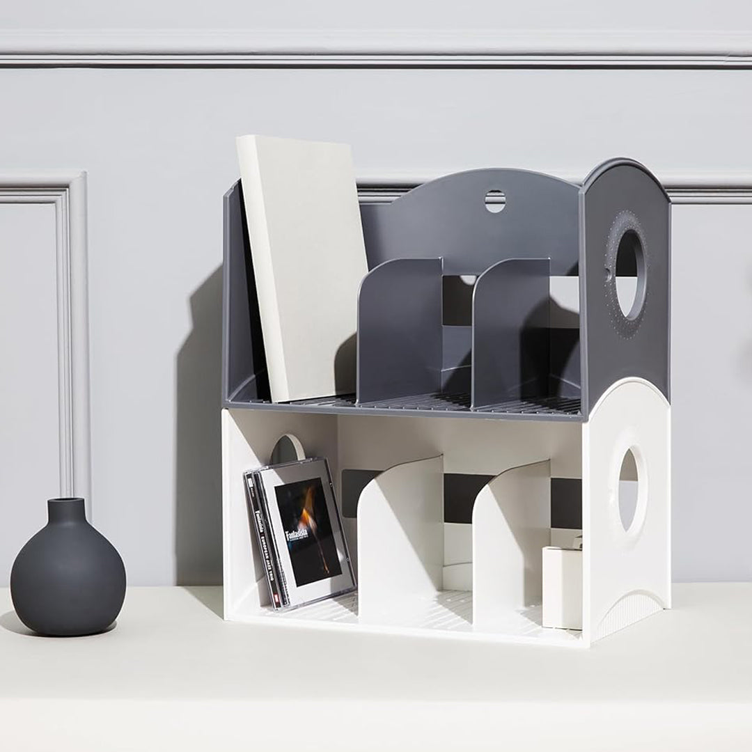 Litem Multi Book Shelf 3 Tiers - White
