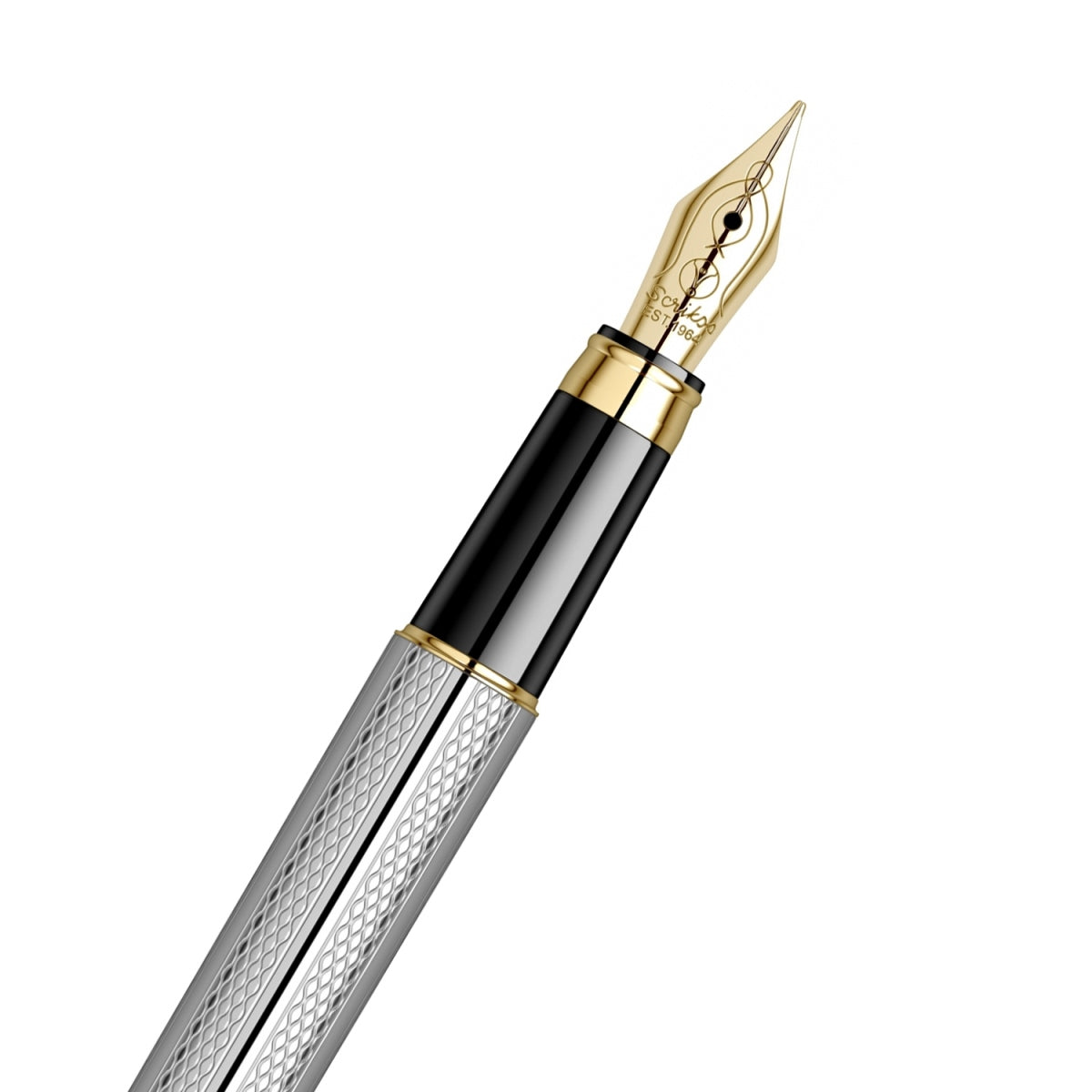 Scrikss Venus 722 Medium nib Fountain Pen - Chrome GT