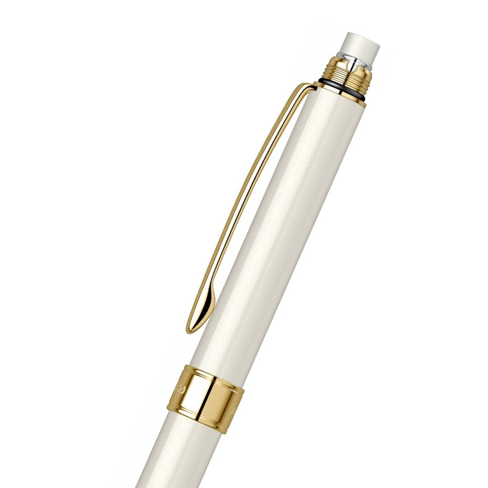 Scrikss Trio 93 Multi Function Pen - Ivory Gold GT