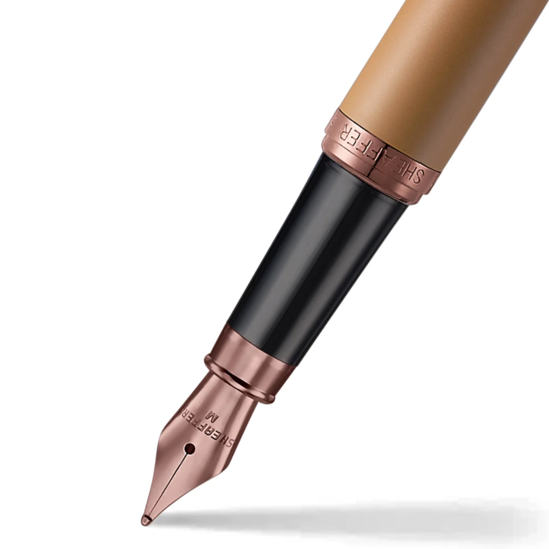 Sheaffer VFM Coffee Edition Fountain Pen with 3 Ink Vials Set