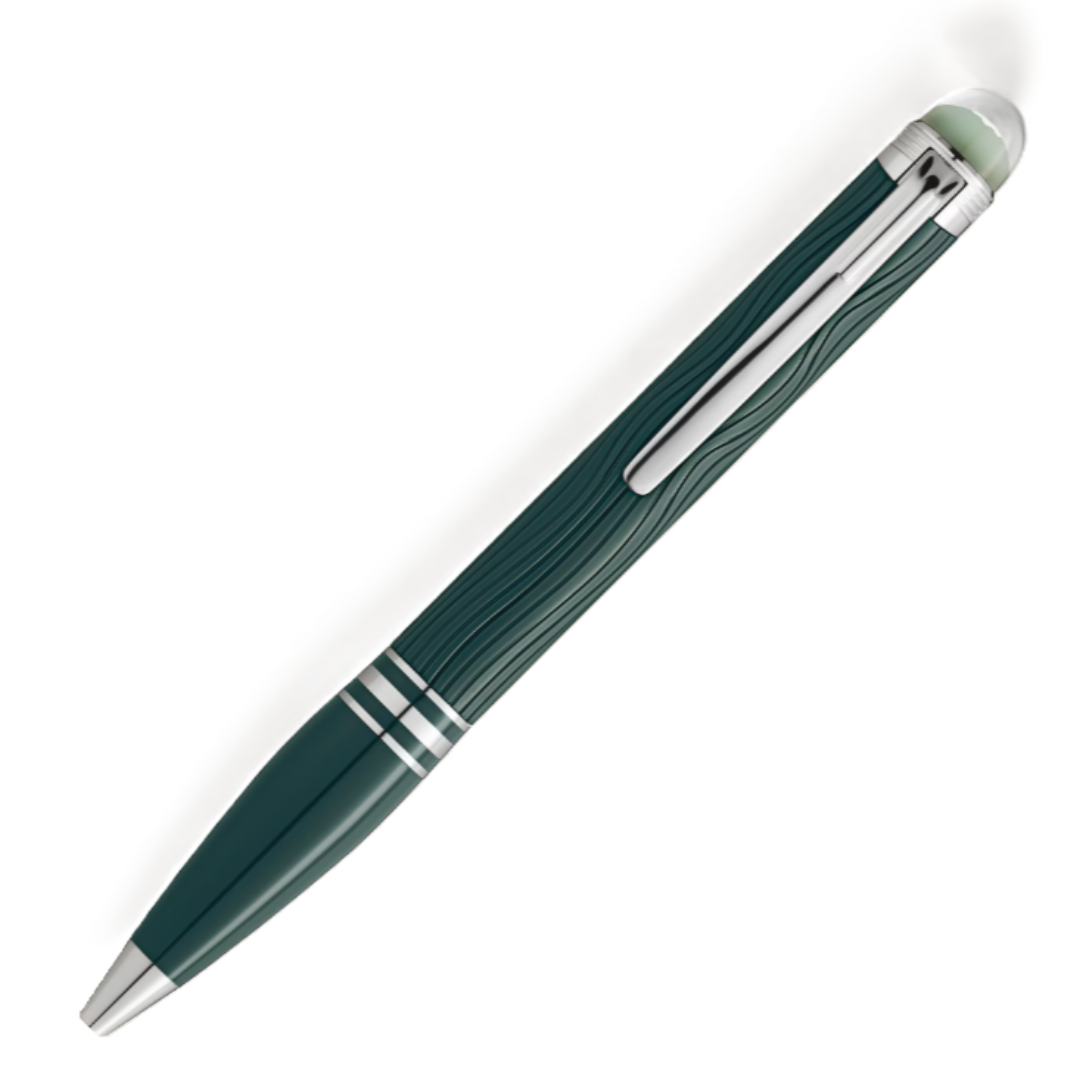 Mont Blanc Starwalker Polar Green Precious Resin Ballpoint Pen