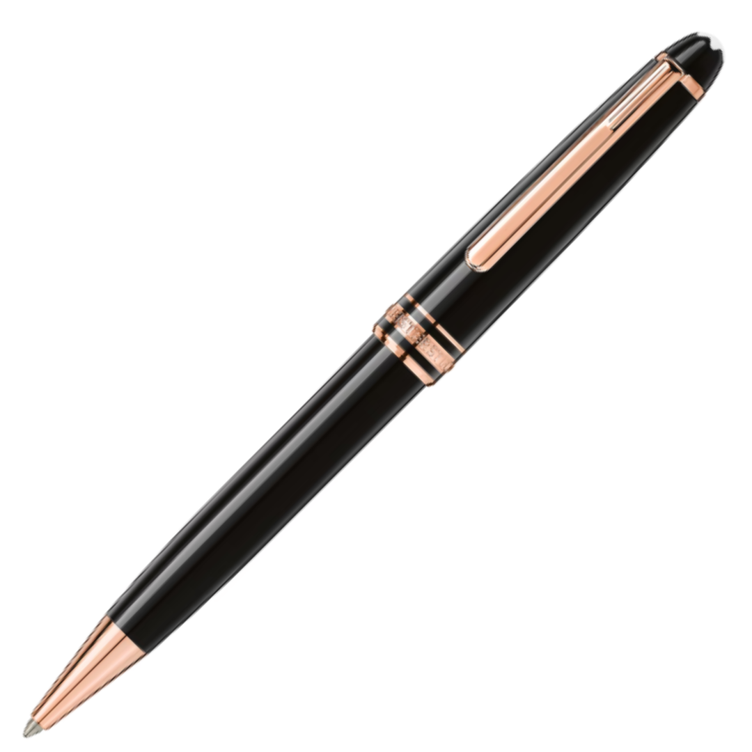 Mont Blanc Meisterstuck Rose Gold-Coated Ballpoint Pen