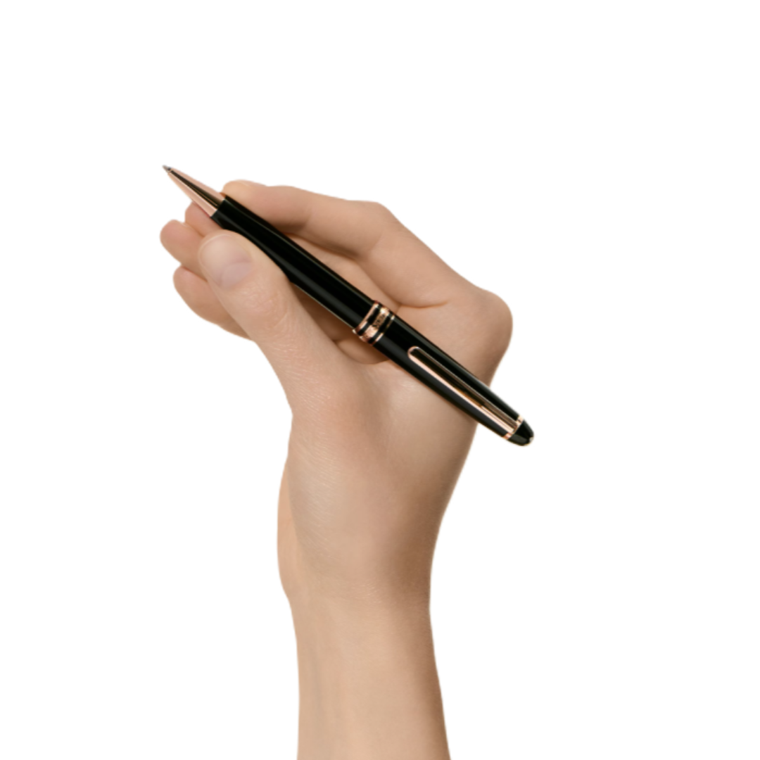 Mont Blanc Meisterstuck Rose Gold-Coated Ballpoint Pen