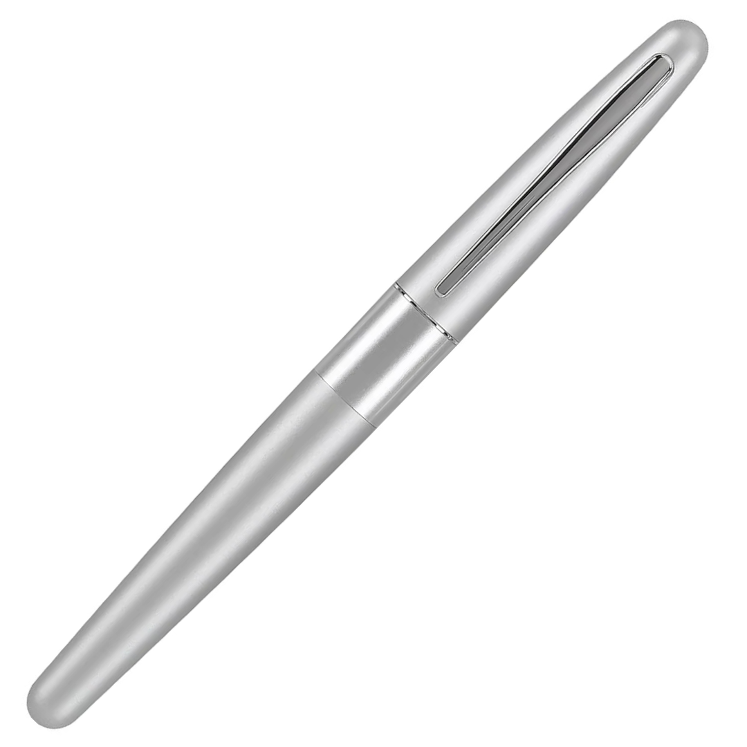 Pilot Metropolitan Silver Plain Fountain Pen
