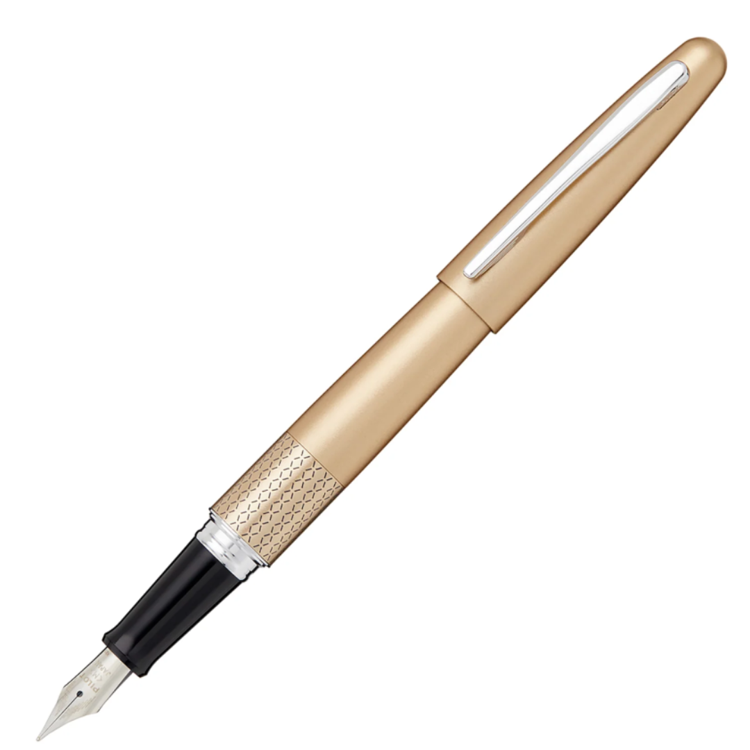 Pilot Metropolitan Gold Zigzag Fountain Pen