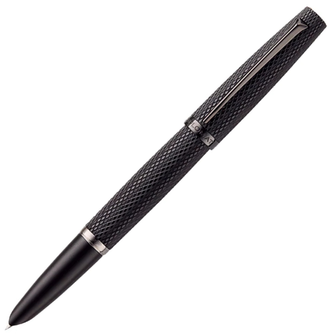 Diplomat Viper Black Guilloche Fountain Pen