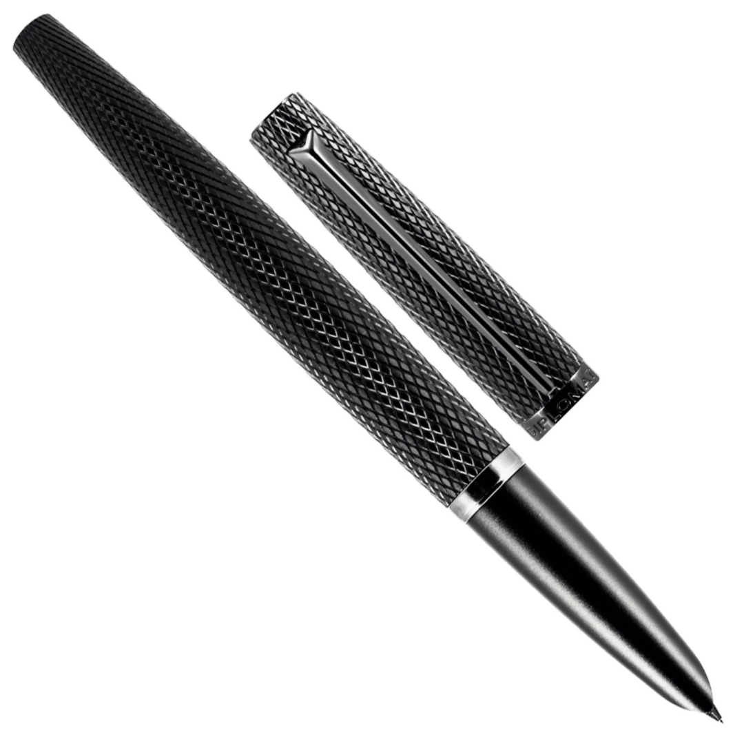 Diplomat Viper Black Guilloche Fountain Pen