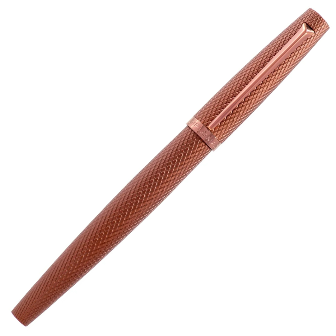 Diplomat Viper Brown Guilloche Fountain Pen
