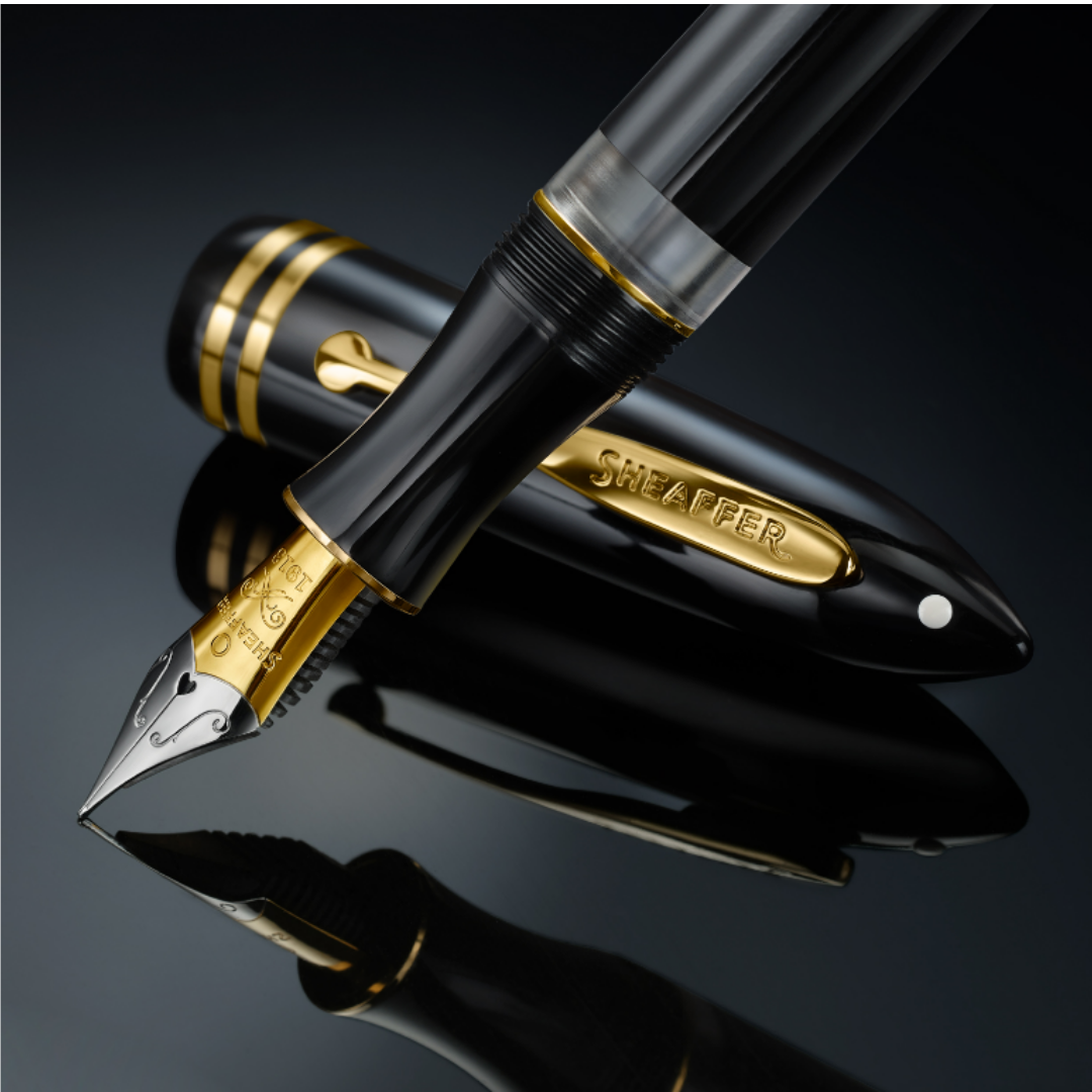 Sheaffer Balance III Glossy Black Fountain Pen GT