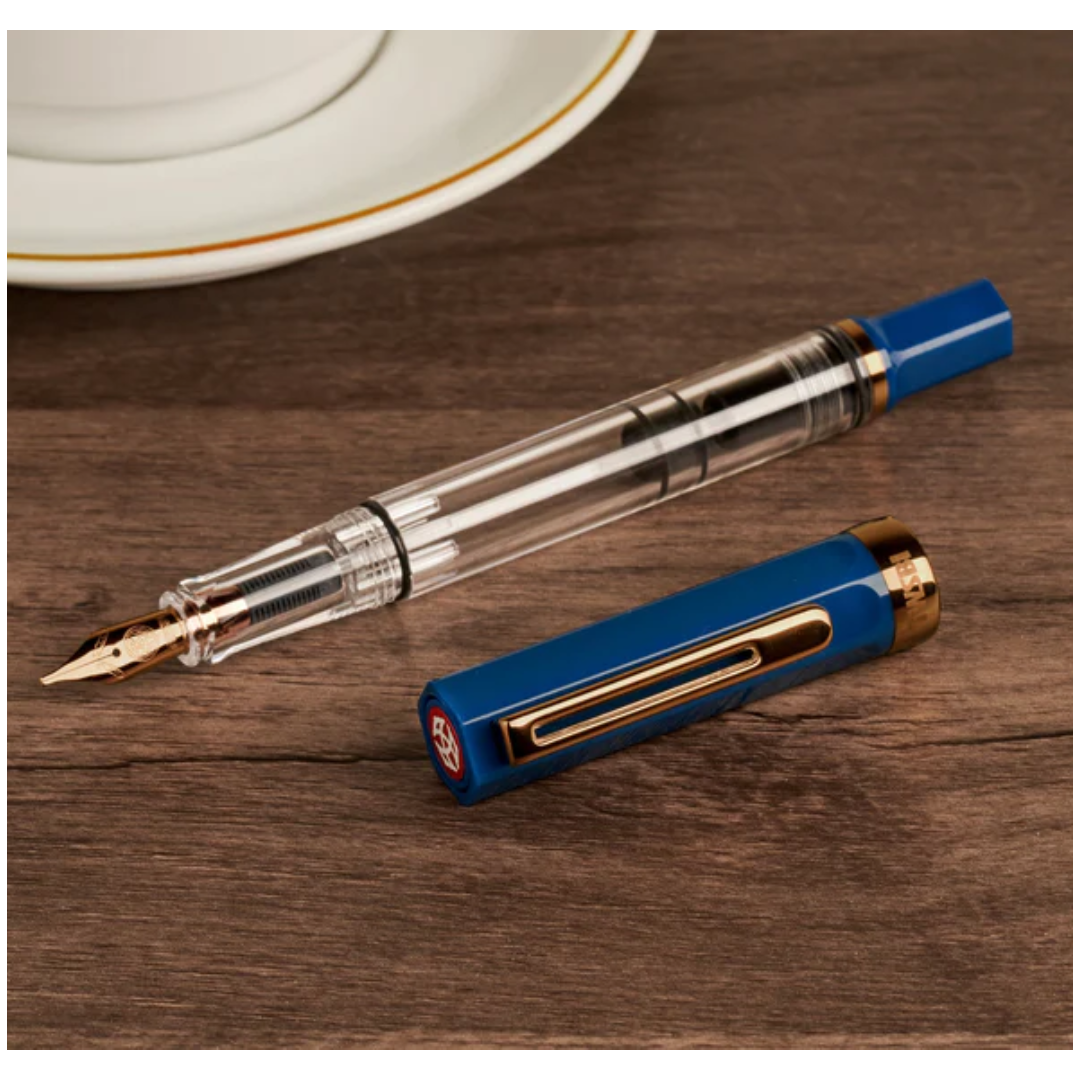 Twsbi Eco Blue Bronze Fountain Pen