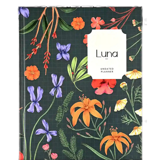 Scholar Luna Undated Planner – Teal
