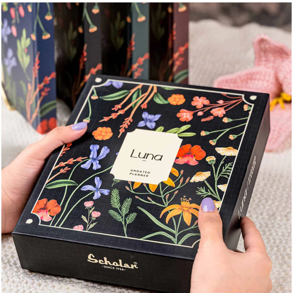 Scholar Luna Undated Planner – Teal