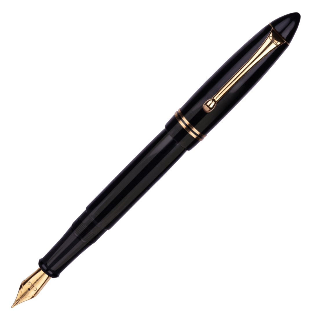 Click Yen Acrylic Black GT Fountain Pen