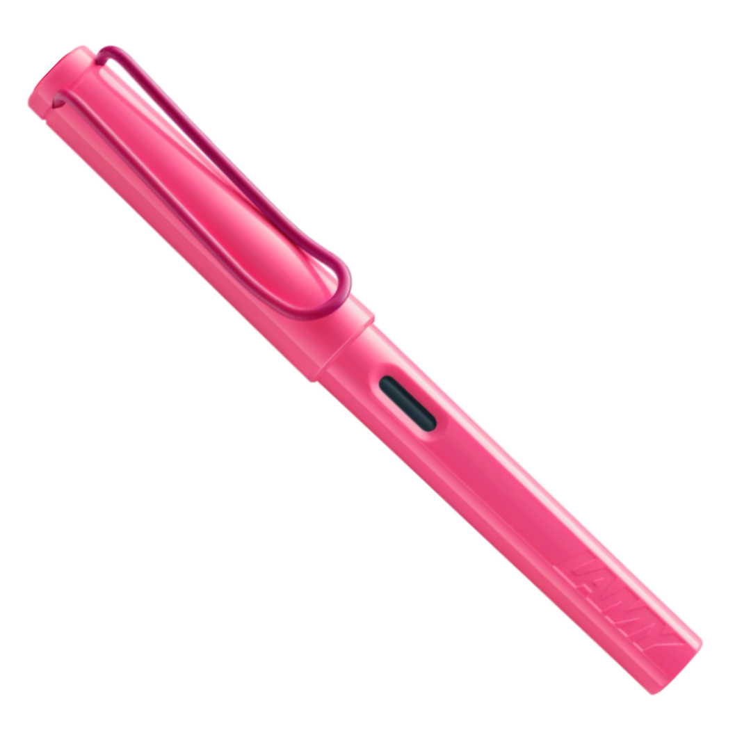 Lamy Safari Neon Pink Fountain Pen