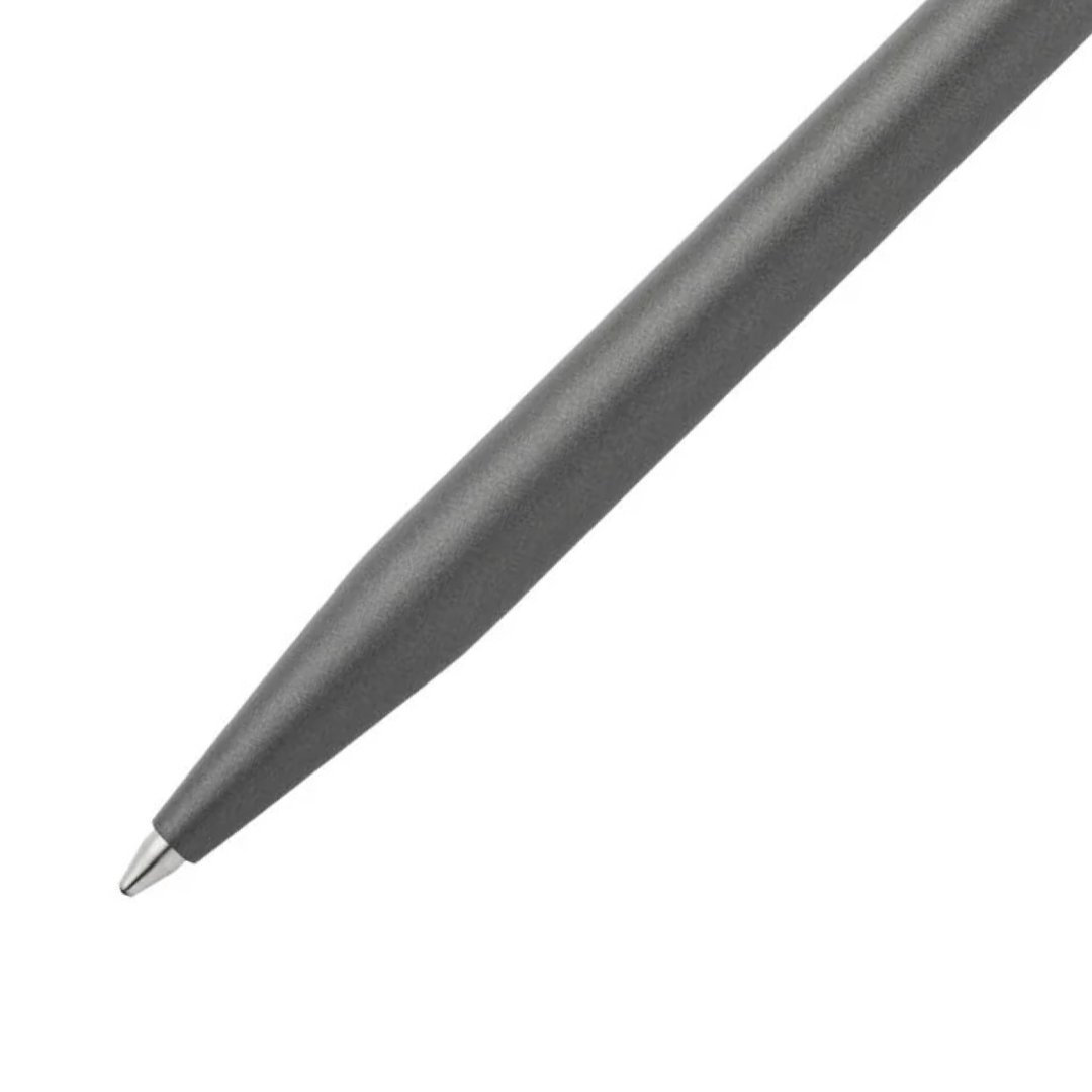 Cross Click Tuxedo Satin Metallic Gray Ballpoint Pen