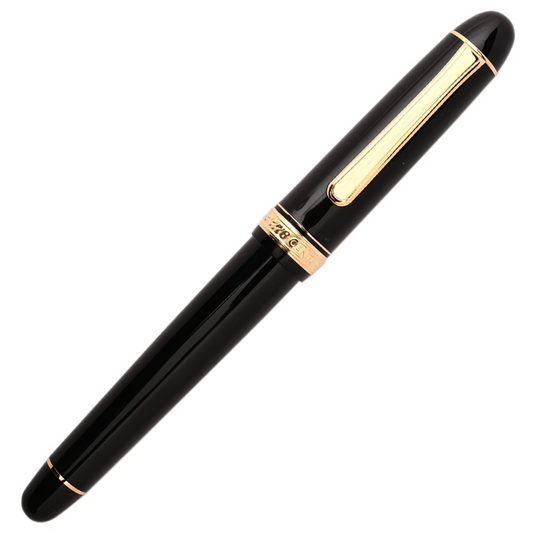 Platinum Century 3776 Fountain Pen Black in Black