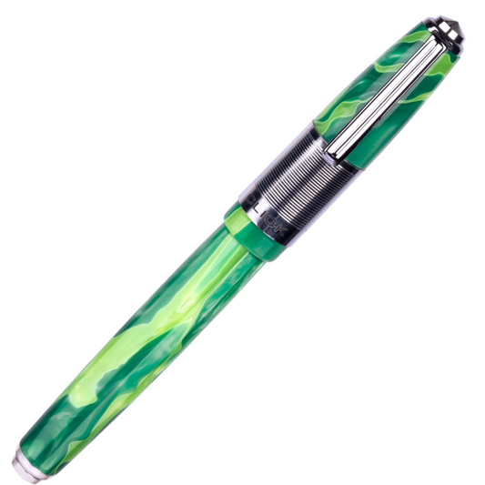 Click Retro Acrylic Fountain Pen Green