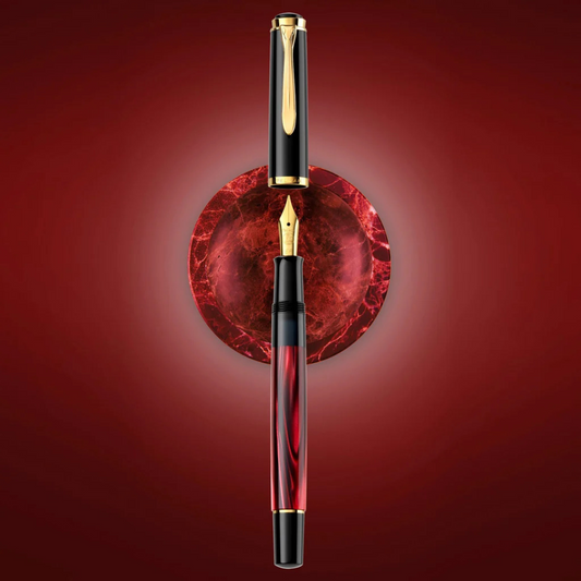 Pelikan Classic M200 Red Marbled Fountain Pen (Special Edition)