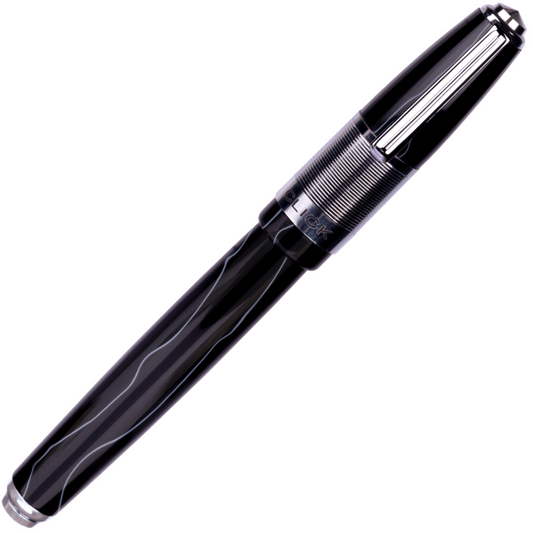 Click Retro Acrylic Fountain Pen Black