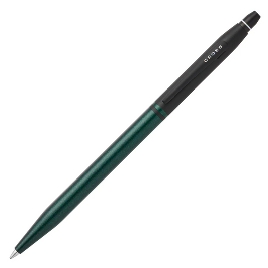 Cross Click Tuxedo Satin Metallic Green Ballpoint Pen
