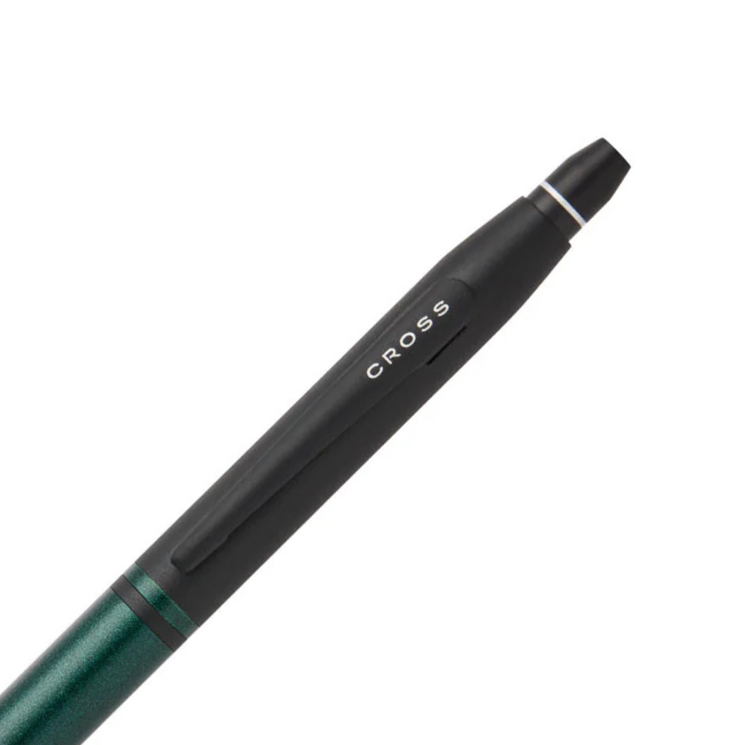 Cross Click Tuxedo Satin Metallic Green Ballpoint Pen