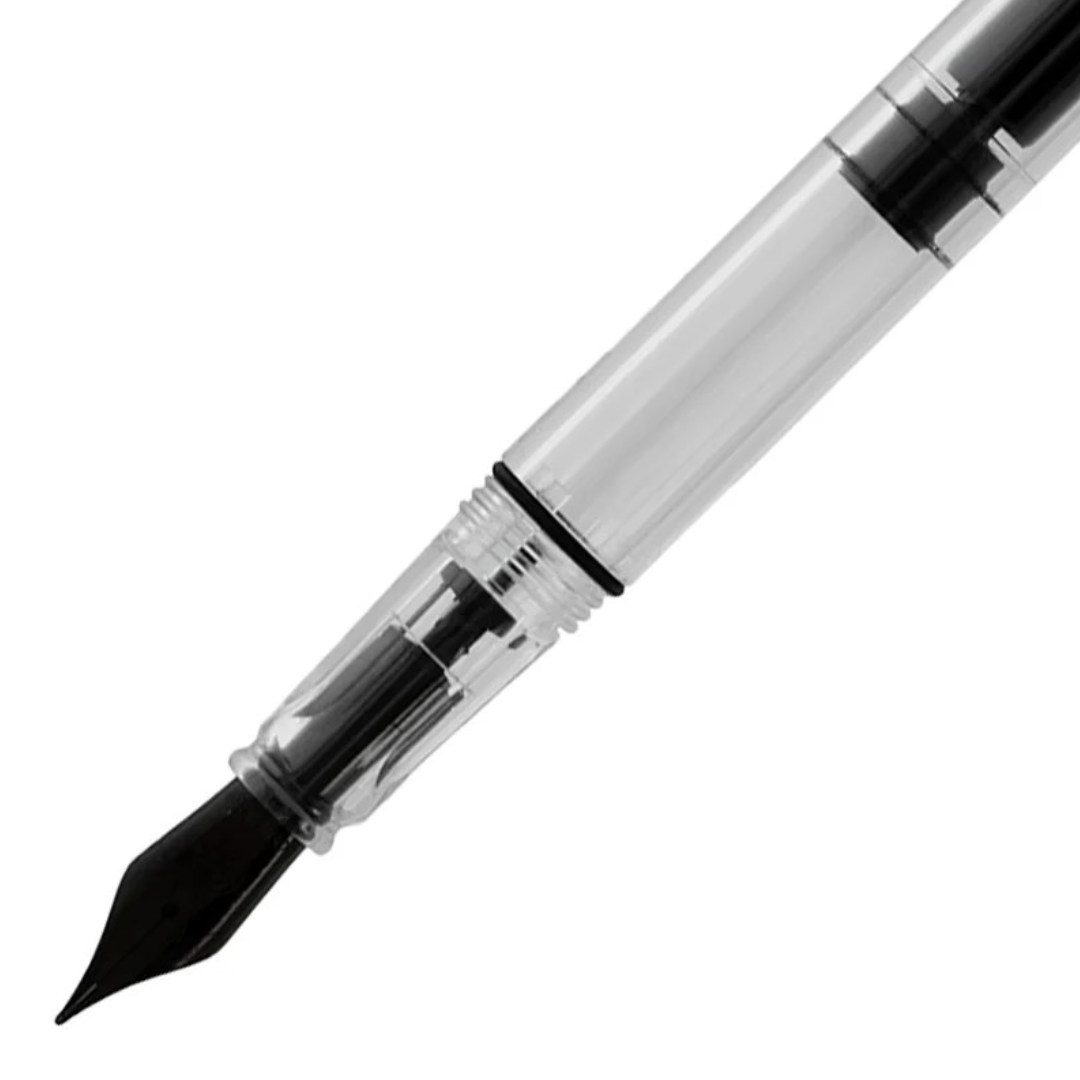 Monteverde MP1 Black Noir Fountain Pen with 15ml Ink Bottle