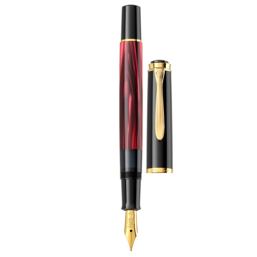 Pelikan Classic M200 Red Marbled Fountain Pen (Special Edition)