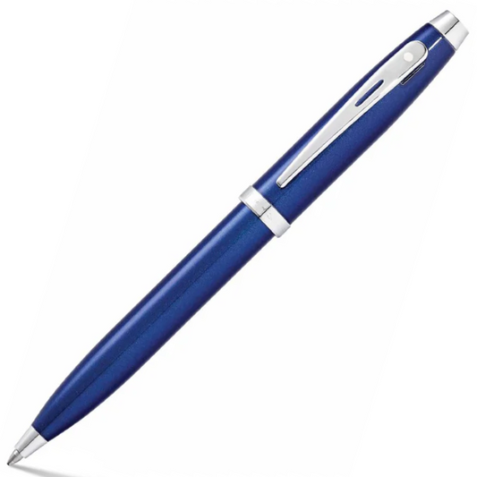 Sheaffer 100 Glossy Blue Ball Pen