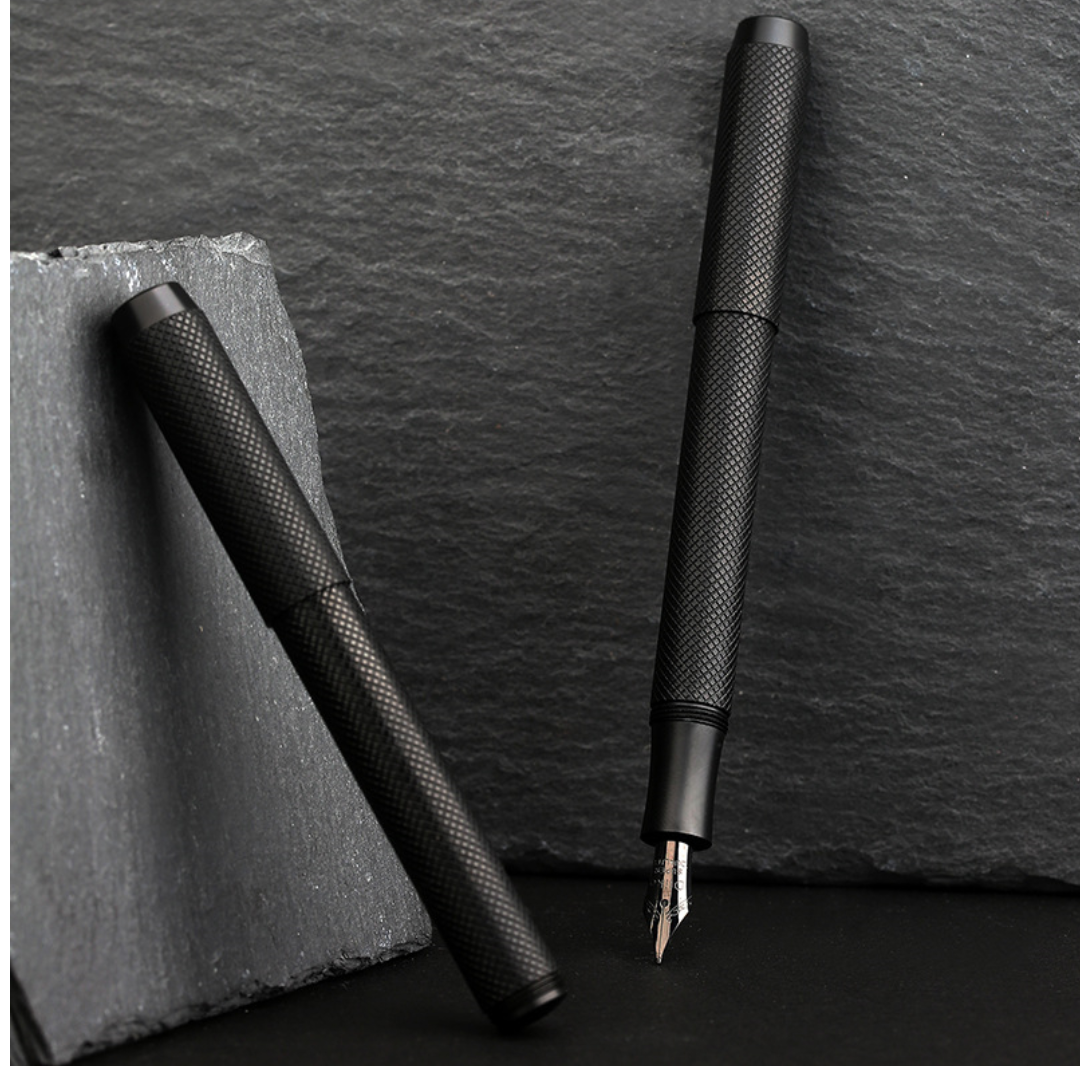 Moonman Delike Black Metal Fountain Pen
