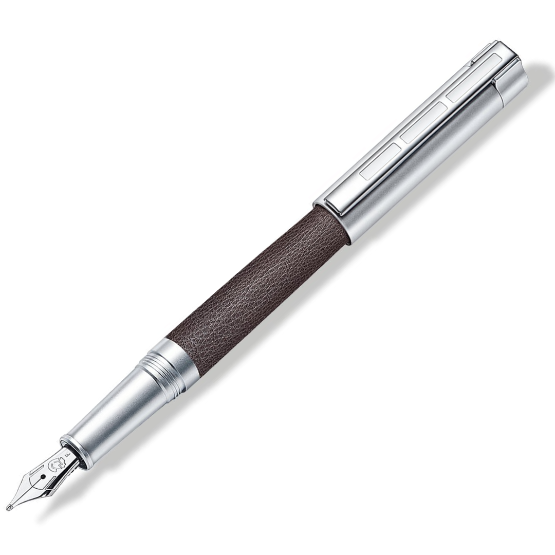 Staedtler Premium Corium Simplex Brown Fountain Pen