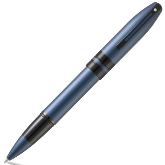 Sheaffer Icon Metallic Blue Black Trims Roller Pen