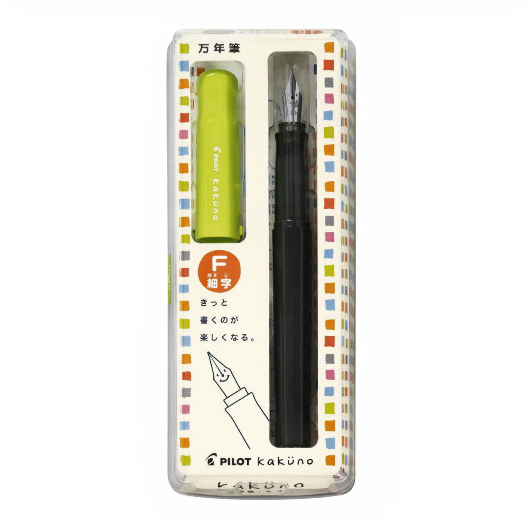 Pilot Kakuno Light Green Fountain Pen