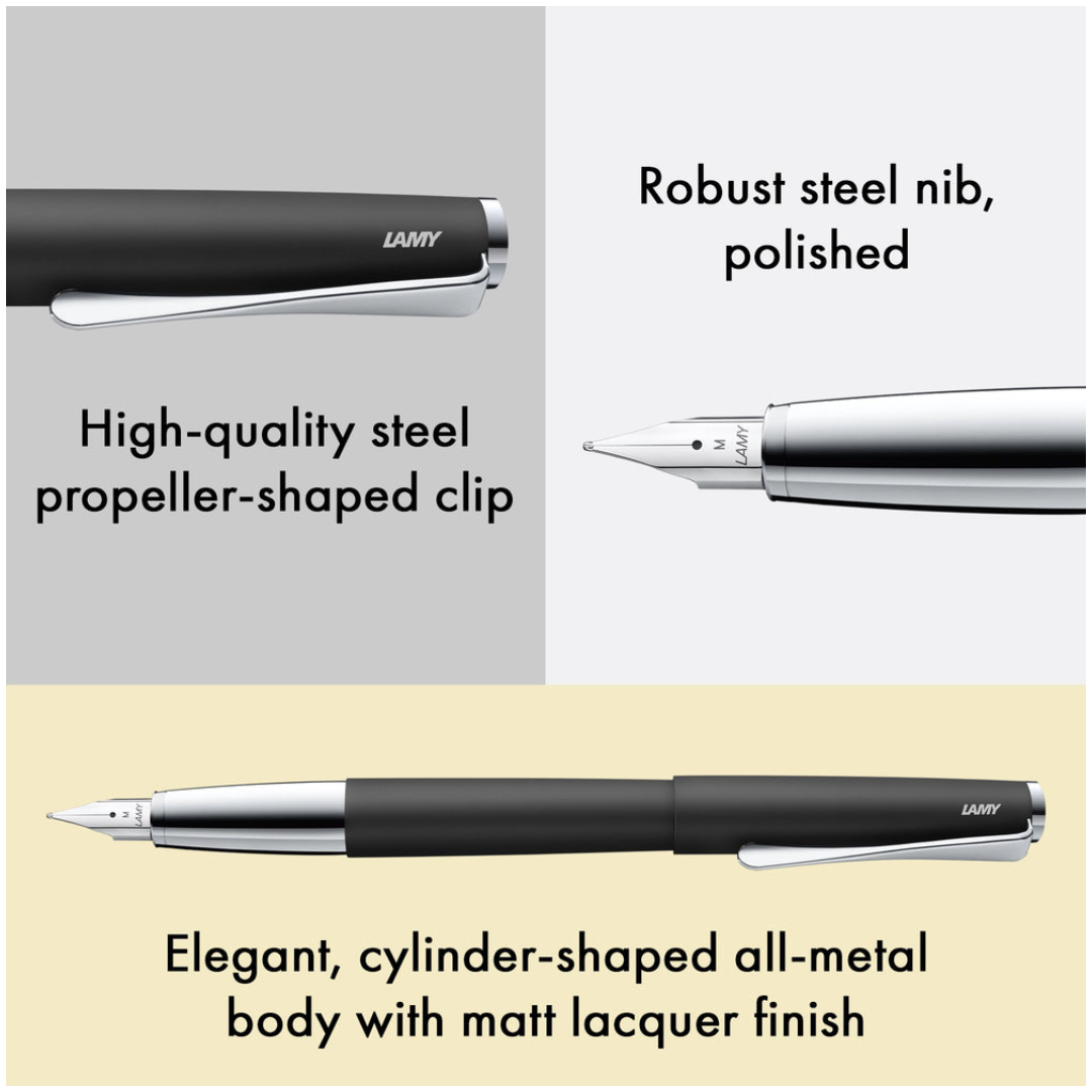 Lamy Studio Black Fountain Pen