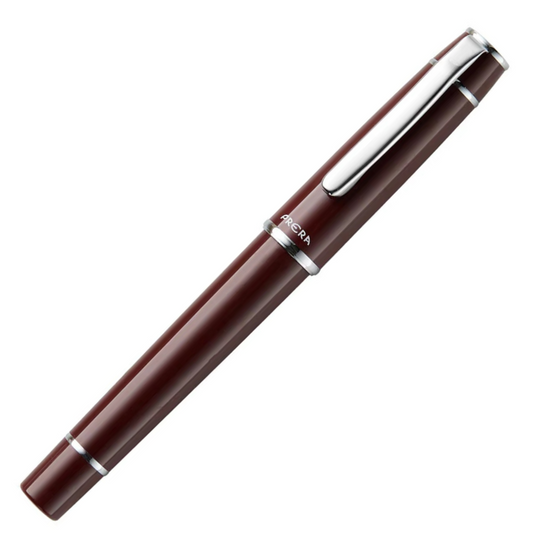 Pilot Prera Red Brown Fountain Pen