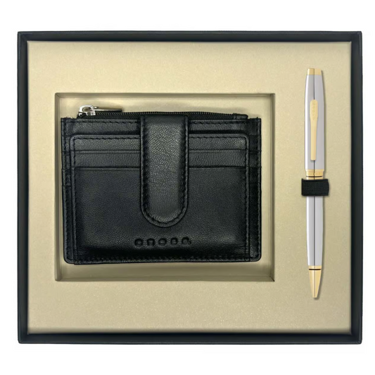 Cross Coventry Medalist Ball Pen & Card Holder Gift Set