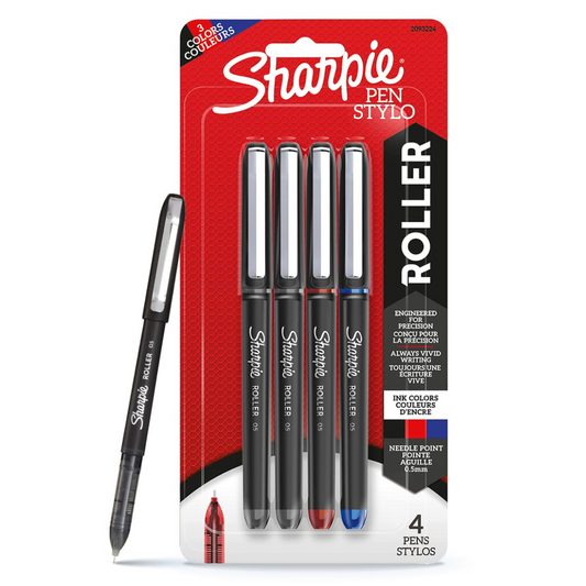 Sharpie Roller 0.5 - Set of 4 Pens
