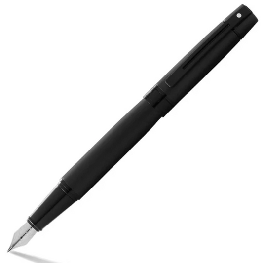 Sheaffer 300 Matt Black Fountain Pen - Medium Nib