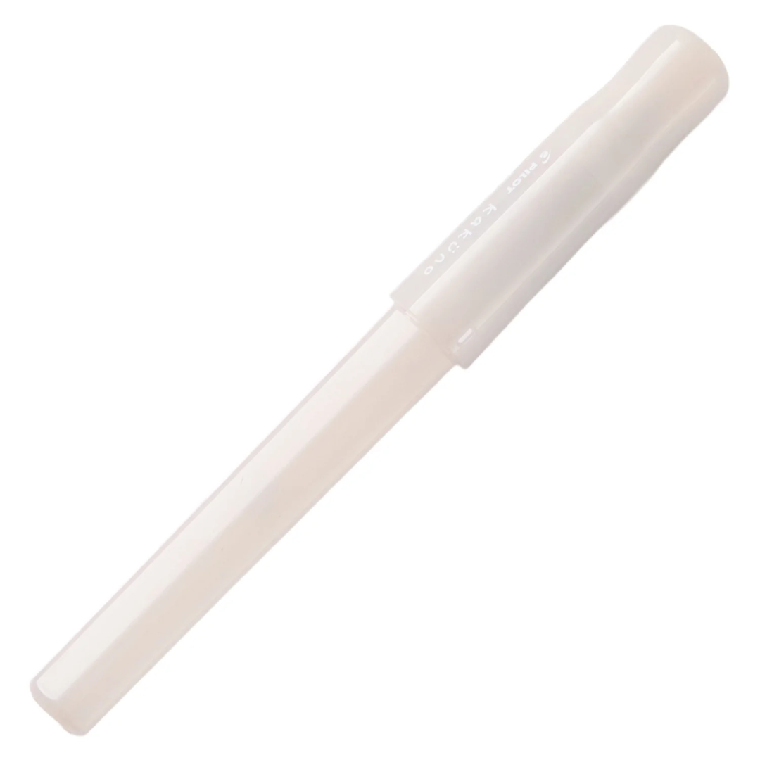 Pilot Kakuno Cumulus White Fountain Pen