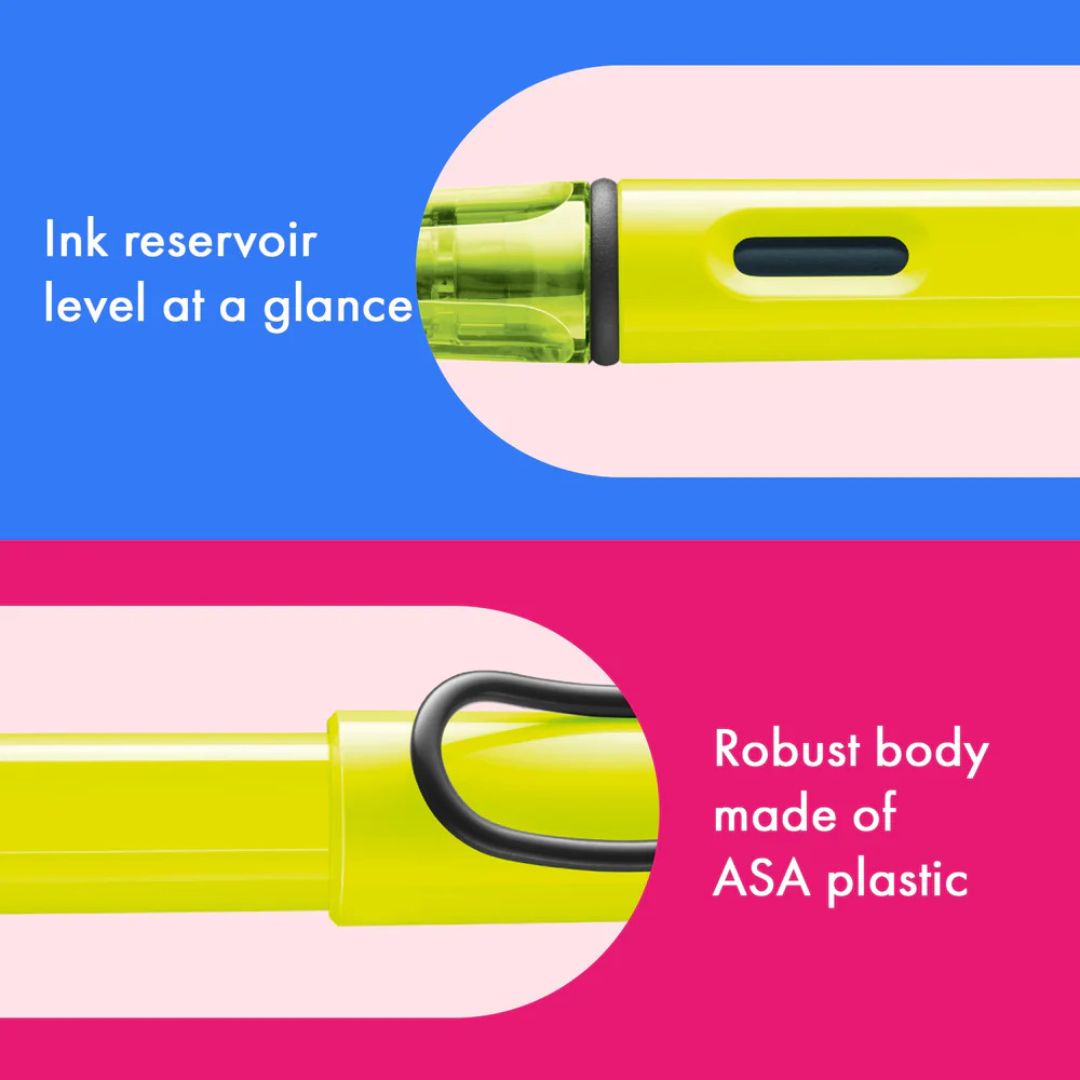 Lamy Safari Neon Yellow Fountain Pen