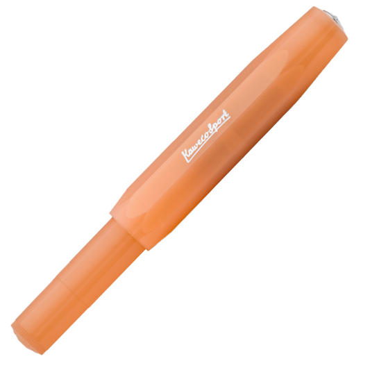 Kaweco Frosted Sport Soft Mandarine Fountain Pen (With Clip)